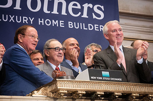 Toll Brothers Executives at NYSE